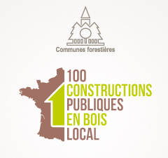 Logo 100 constructions publiques en bois local