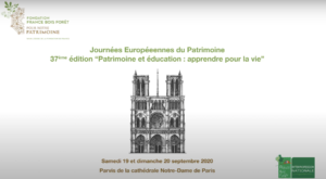 Retour sur l’événement « Reconstruire Notre-Dame » – 37e édition des Journées européennes du patrimoine