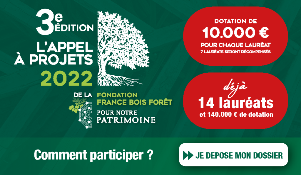 fondation France Bois Forêt pour notre Patrimoine > France Bois Forêt